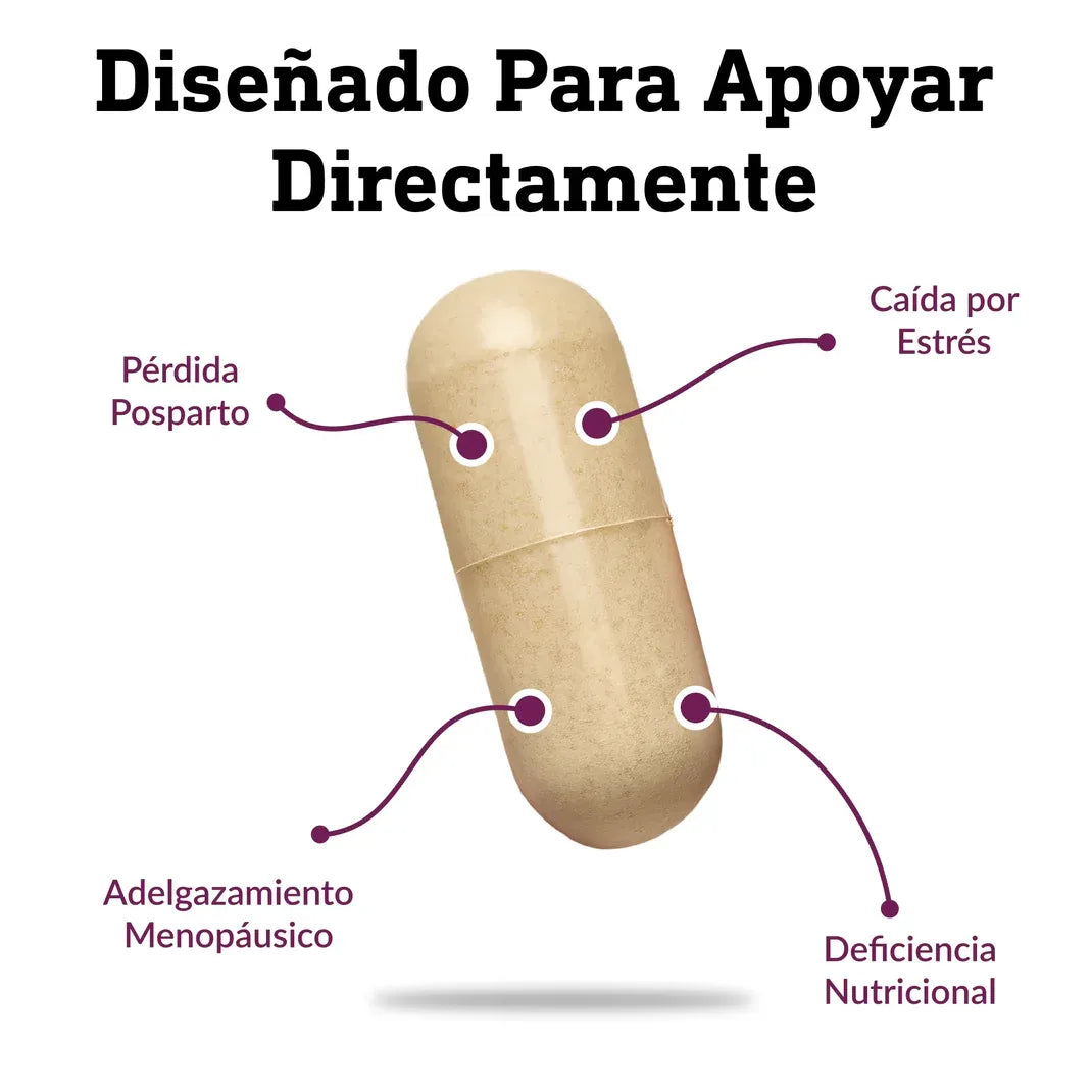 Vitaminas para el crecimiento capilar | Serlyn, La solución real contra la caída